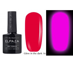Гель-лак Elpaza Glow Neon Collection неоновая серия светится в темноте при ультрофиолете 16