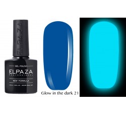 Гель-лак Elpaza Glow Neon Collection неоновая серия светится в темноте при ультрофиолете 21