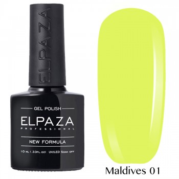 Гель-лак Elpaza Neon Collection неоновые серия MALDIVES 01