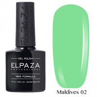 Гель-лак Elpaza Neon Collection неоновые серия MALDIVES 02