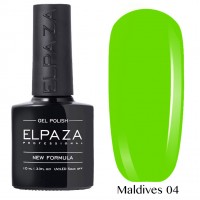 Гель-лак Elpaza Neon Collection неоновые серия MALDIVES 04