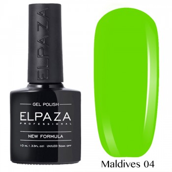 Гель-лак Elpaza Neon Collection неоновые серия MALDIVES 04