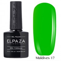 Гель-лак Elpaza Neon Collection неоновая серия 10мл MALDIVES 17 неоновые