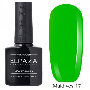 Гель-лак Elpaza Neon Collection неоновая серия 10мл MALDIVES 17 неоновые