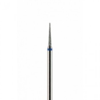 Фреза алмазная конусная заостренная синяя средняя зернистость 1,6 мм (016) ИГЛА