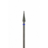 Фреза алмазная конусная заостренная синяя средняя зернистость 3,3 мм (033) ИГЛА