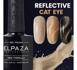Гель-лак Кошачий глаз светоотражающий Elpaza Reflective Cat eyes 02