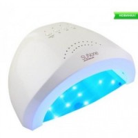 Лампа для гель лака и геля гибридная UV/LED Sun1 48 Вт с ЖК дисплеем белая SunOne white