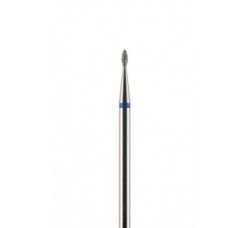 Фреза алмазная почковидная синяя средняя зернистость 1,4 мм (014) почка