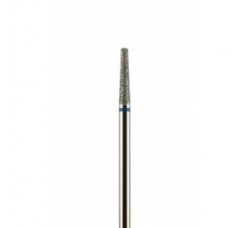 Фреза алмазная конусная усеченная синяя средняя зернистость 2,3 мм (023)