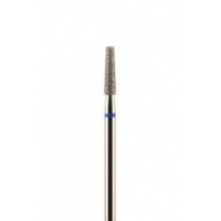 Фреза алмазная конусная усеченная синяя средняя зернистость 2,5 мм (025)