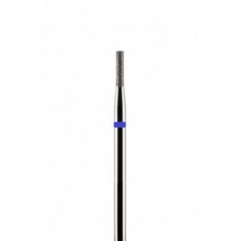 Фреза алмазная цилиндрическая синяя средняя зернистость 1,6 (016) мм