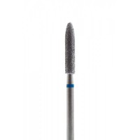 Фреза алмазная пуля синяя средняя зернистость диаметр 3,1 мм (031)