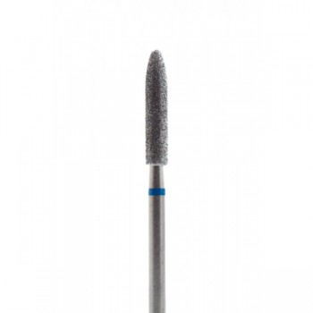 Фреза алмазная пуля синяя средняя зернистость диаметр 3,3 мм (033)