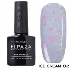 Elpaza(Эльпаза)гель-лак Ice Cream 02-10 мл